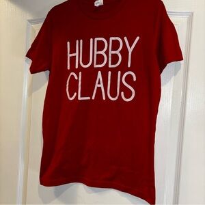 Red 'Hubby Claus' T-Shirt